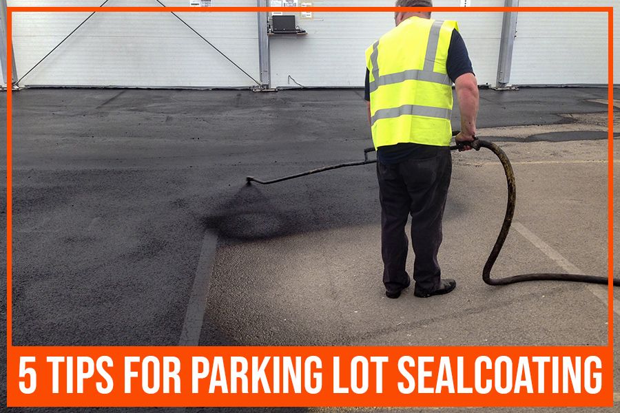 5 Tips For Parking Lot Sealcoating